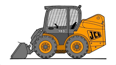 how to draw a skid steer loader|skid steer drawings free.